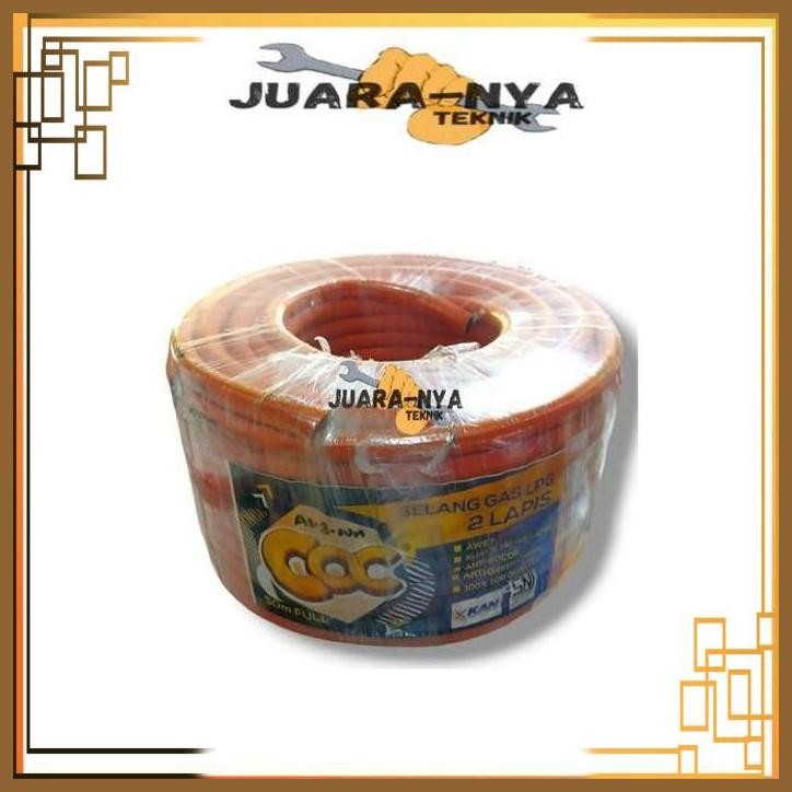 [JTK] SELANG GAS LPG 1ROLL 50 METER / SLANG GAS LPG 3KG DAN 12KG / SELANG GAS REGULATOR