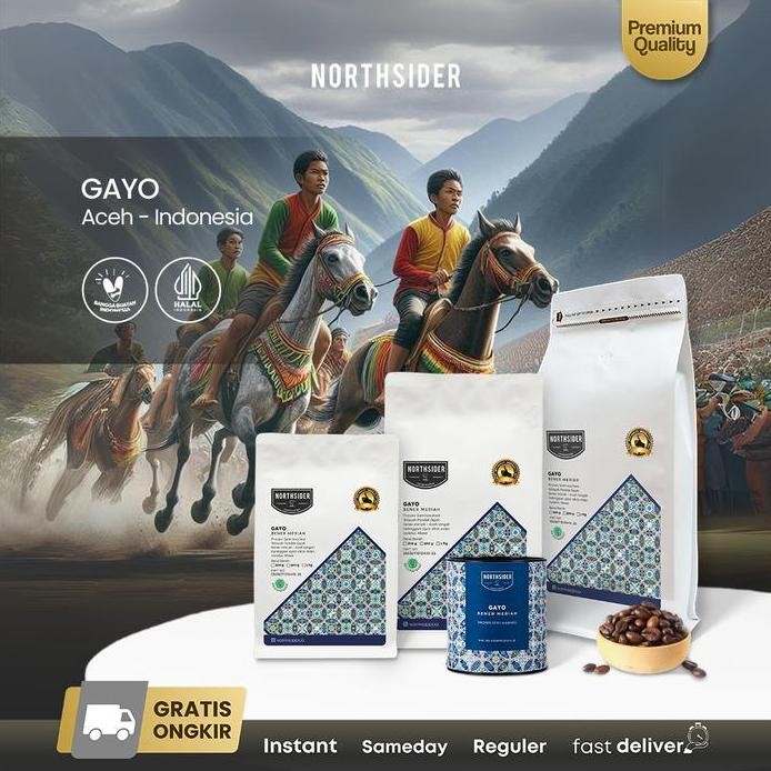 

ready stock Northsider Kopi arabika Gayo semiwashed coffee
