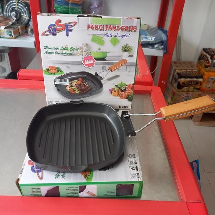 Produk Unggulan] Panci panggang GSF anti lengket