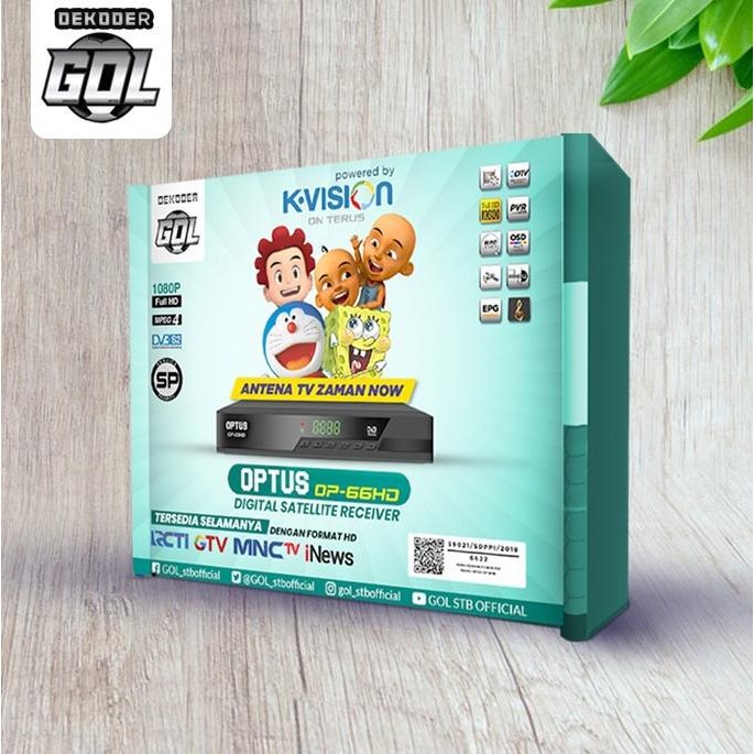 NEW RECEIVER TV / DIGITAL OPTUS KVISION (MURAH, BERGARANSI)