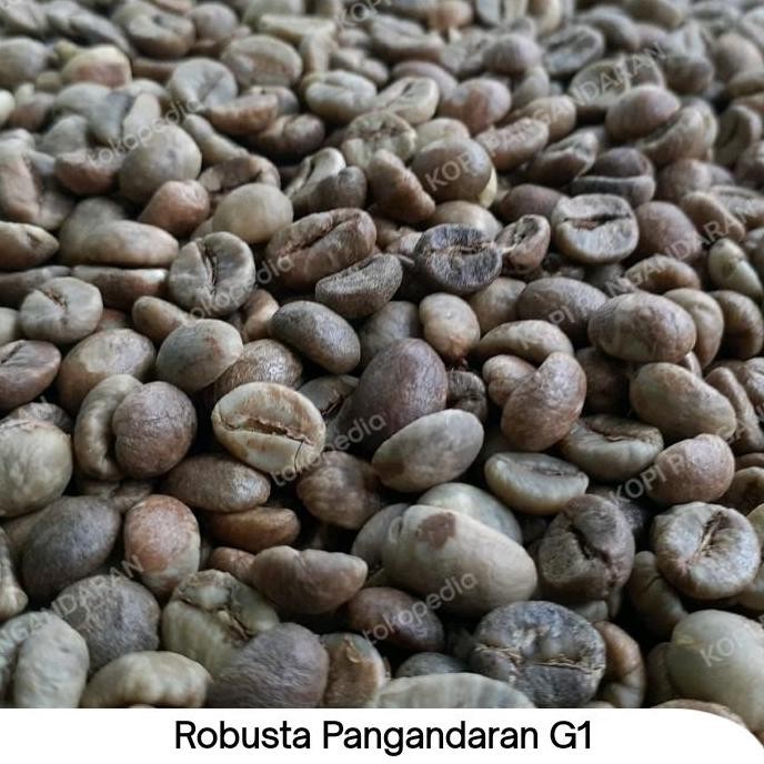 

ready stock Kopi Pangandaran- Green Bean Robusta Natural Proses - Grade 1 - 1Kg | For Black Coffee | Espresso ( GRATIS ONGKIR)