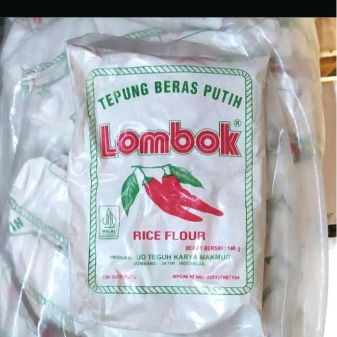 

Terlaris Tepung Beras Putih Cap Lombok 1 Pack Isi 10 Pcs