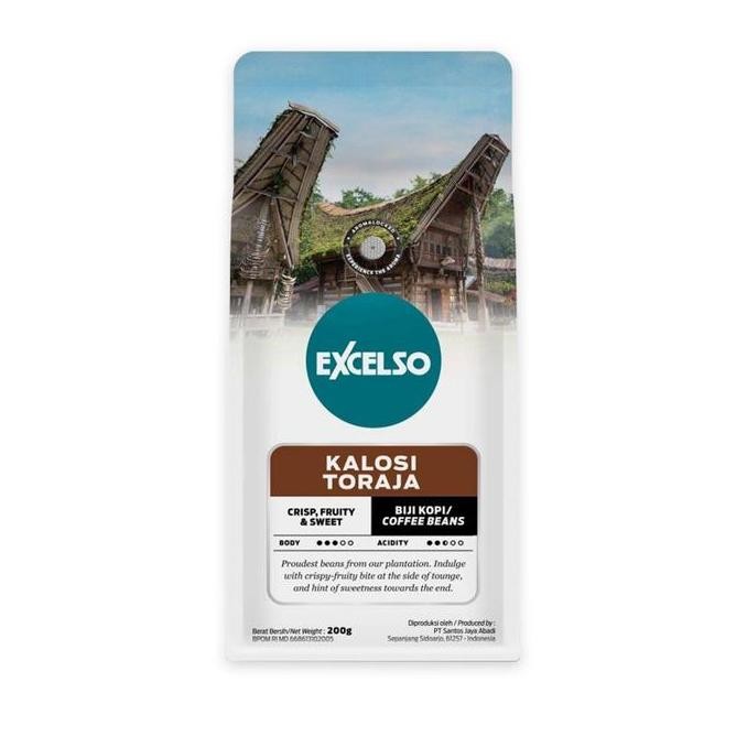 

ready stock EXCELSO KALOSI TORAJA BIJI 200G TWIN PACK