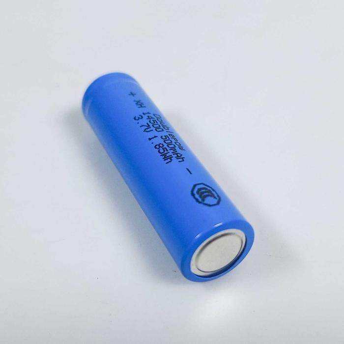 Doublepow Baterai Rechargeable 14500 Li-Ion 3.7V 500Mah 1 Pcs