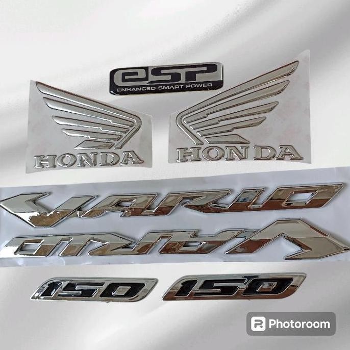 EMBLEM LOGO TIMBUL VARIO 150 LED OLD FULL SET SAYAP HONDA EMBLEM VARIO 150 PAKET KOMPLIT Motorcycle 