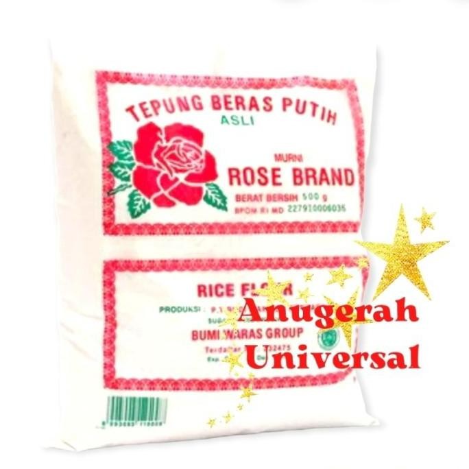 

Terlaris Tepung Beras Rose Brand 500Gr (1Pcs)