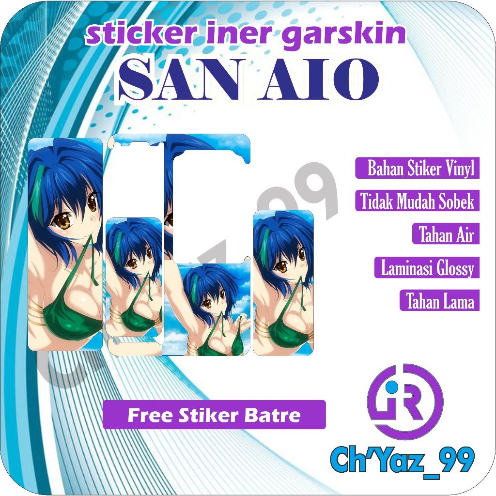 

Get2pcs Glossy San A10 Iner V Garskin Casing Motif Dan Bisa Custom Bayar Ditempat