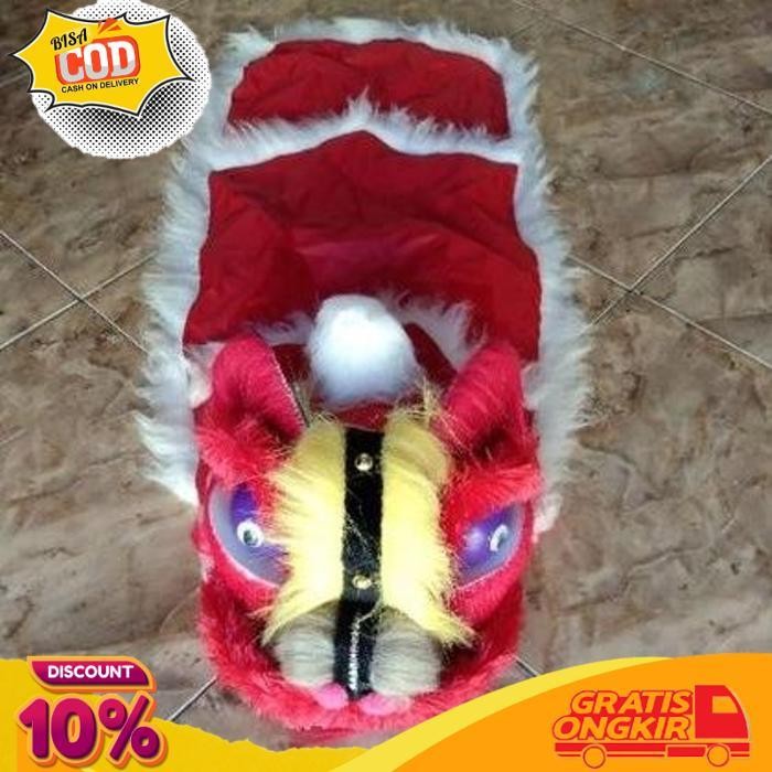 Today Mainan Barongsai Anak Mata Nyala Kedip-Kedip