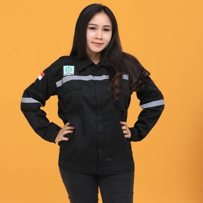 Wearpack Atasan Hitam Polos New Stok