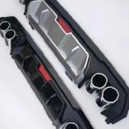 New bodykit Diffuser bumper belakang civic turbo - plastik ABS inject