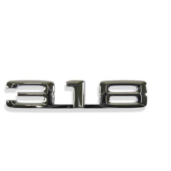 New Original BMW E30 318i Badge Emblem Logo Bagasi belakang mobil