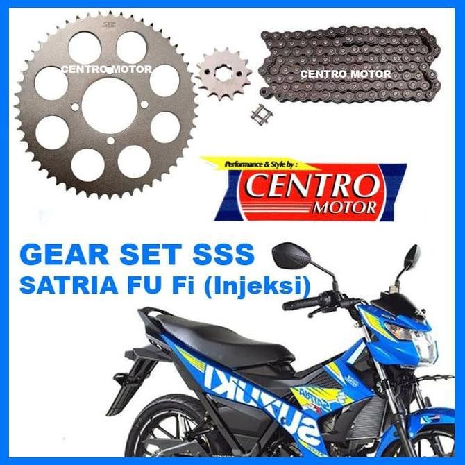 TERBARU - GEAR SET SSS SATRIA FU FI (INJEKSI) GEAR SSS SATRIA FU INJEKSI