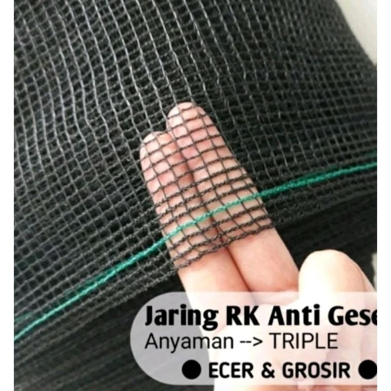 Cuci Promo Paket Promo  Waring Rk Anti Geser P 50M X L 120Cm Rajutan Benang Doble Lnb-1217