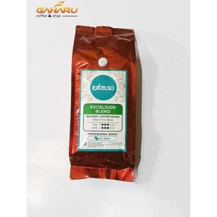 

monggo] Biji Kopi Excelso Coffee Beans Excelsior Blend Full Arabika 100% Netto 250 gram