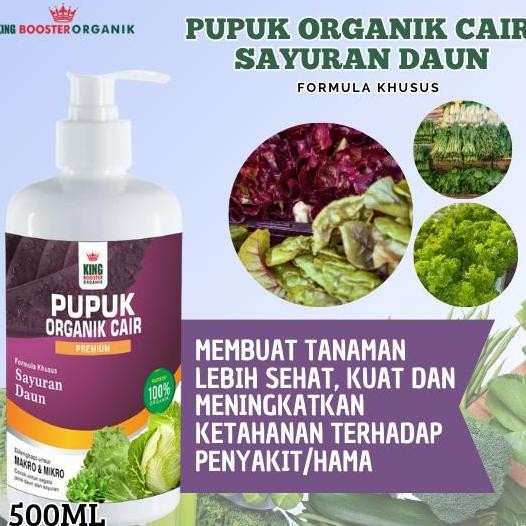 

Terlaris Pupuk Organik Cair Tanaman Daun / Sayur 500Ml Poc Kompos