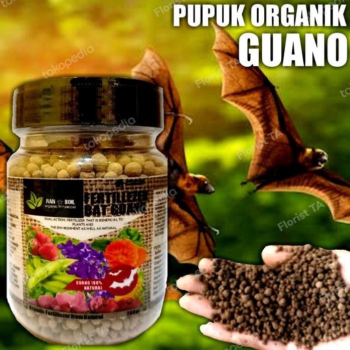 

Terlaris Pupuk Organik Guano Butiran 200Gr