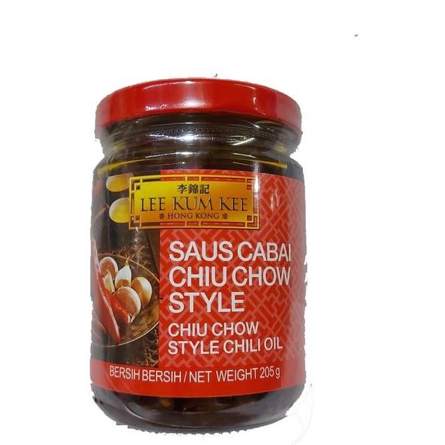 

Au Cabai Chiu Chow Tyle Chili Oil Lee Um Ee 205Gr