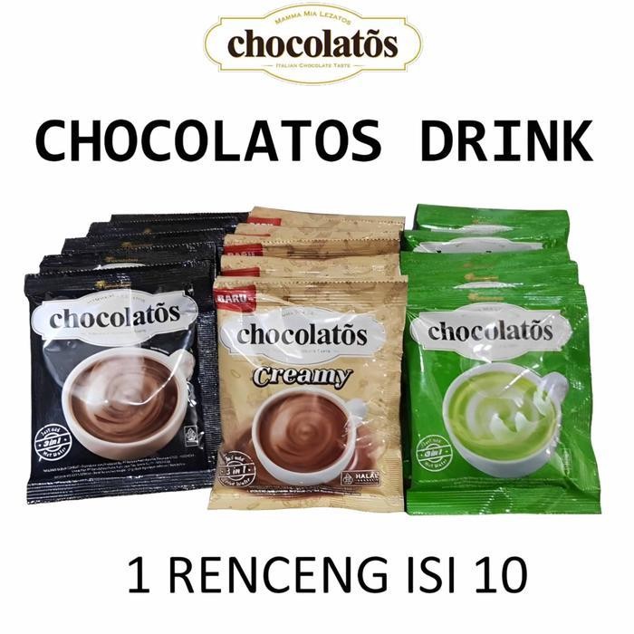 

Chocolatos Drink / Minuman Bubuk Cokelat Instan / Minuman Cokelat Aneka Rasa / 1 Renceng