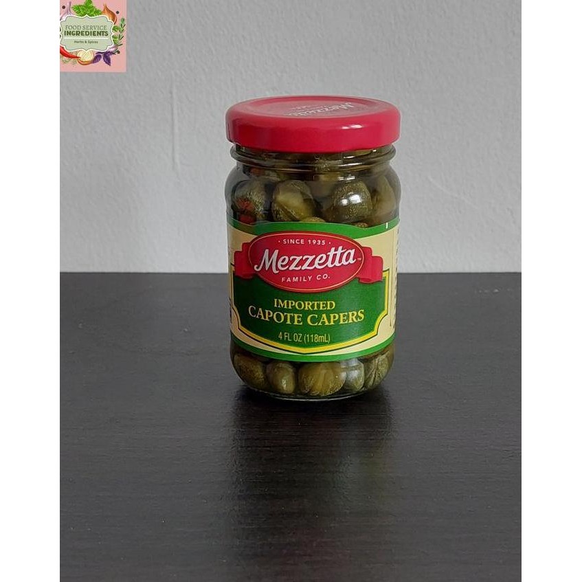 

Kualitas terbaik] Mezzetta 118ml / Imported Capote Capers / Acar Kapers