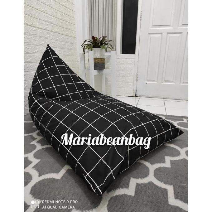 Terlaris Bantal Cafe Bean Bag Jumbo Dewasa Segitiga Bantal Santai Bean Bag Ready Stok