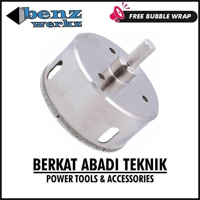 BENZ Diamond Hole Saw 70mm Cutter Mata Bor Kaca Granit Keramik Holesaw TERBAIK