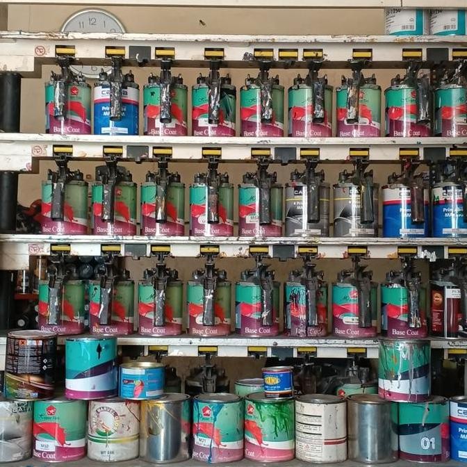 TERBARU - Custom cat PU/Oplos Cat PU metallic standar/ oplos cat dan tes spray