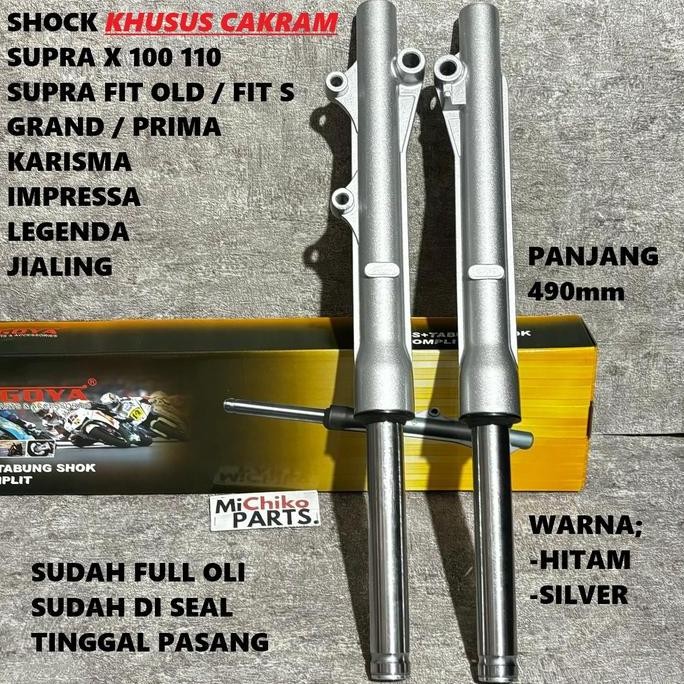 Shock Depan CAKRAM Supra Lama Fit S Karisma Astrea Grand Prima Legenda