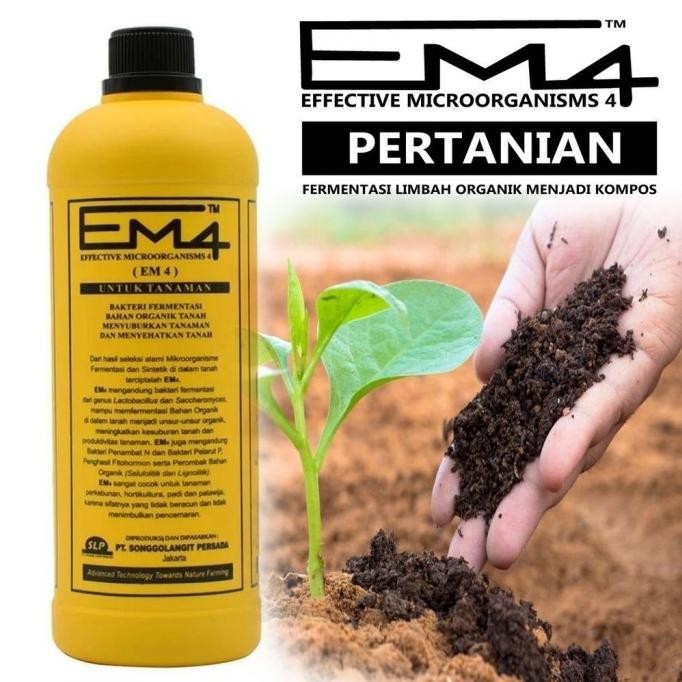 

Terlaris Em4 Pertanian Bioaktivator Organik Menjadi Pupuk Mulai 250Ml Repack Sampai 1L N269