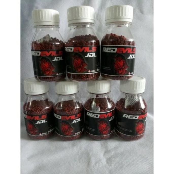 Terlaris Pelet Louhan Red Devils Jdl Mencerahkan Warna Ikan Dan Jenong