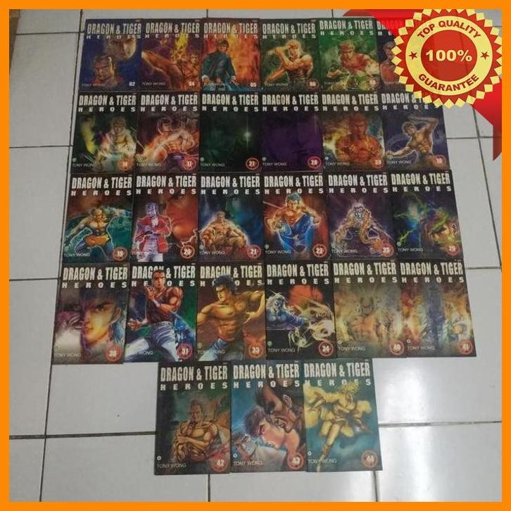 [HSS] BURSA KOMIK 2ND KOMIK DRAGON TIGER HEROES