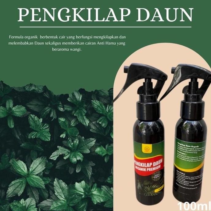 

Terlaris Pupuk Organik Cair Pengkilap Daun Semir Organik Khusus Daun Semprotan Daun Untuk Mengkilapkan Kemasan 100Ml Spray Cair Pengkilap Daun