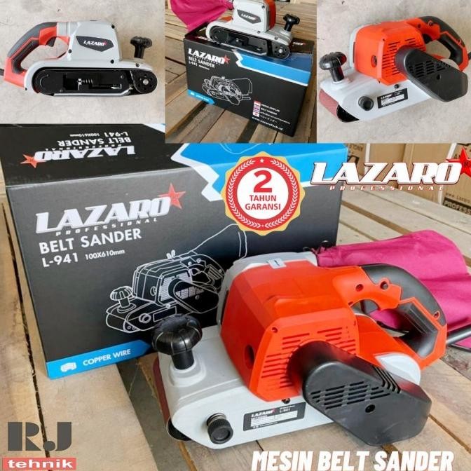 Promo Lazaro L941 Mesin Amplas Belt Sander 100 610mm COD