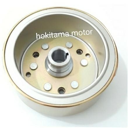 Flywheel Rotor Mangkok Magnit Magnet Only Alfa Double Stater Original Dan Terpercaya