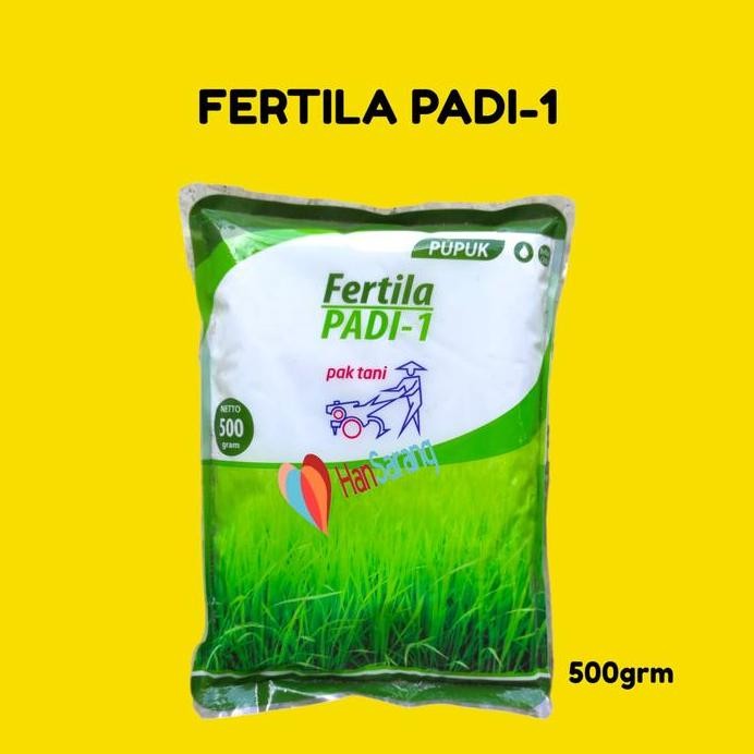 

Terlaris Fertila Padi 1 Pupuk Vegetatif Pertumbuhan Kemasan Pabrik 500Gram