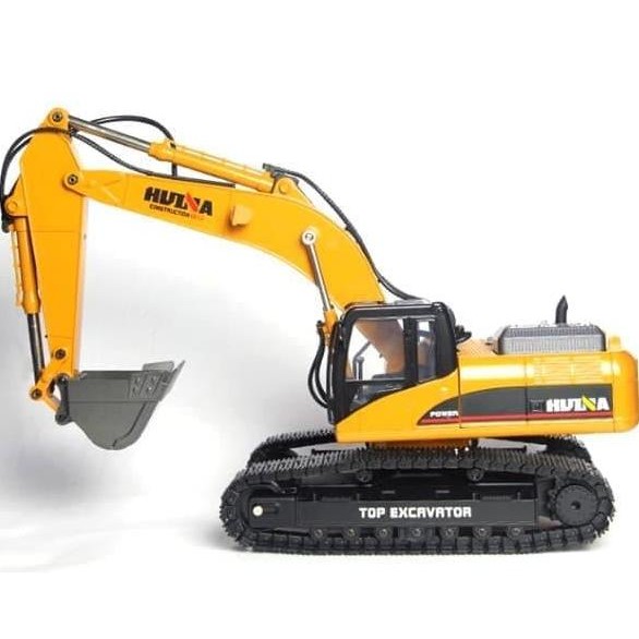 Terjangkau Huina 1580 Rc Excavator Big Full Metal 1/14 23Ch ( 1580 ) Cat 580