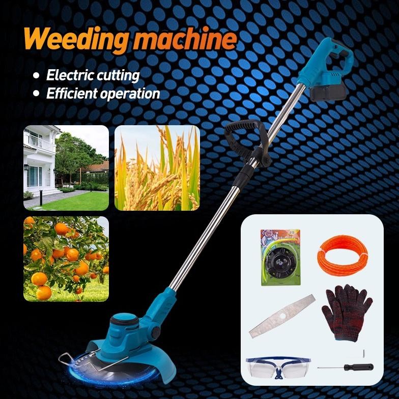 Mesin Potong Rumput 588VF Batrai Mesin Pemotong Rumput Mesin Potong Rumput Listrik Tanpa Kabel