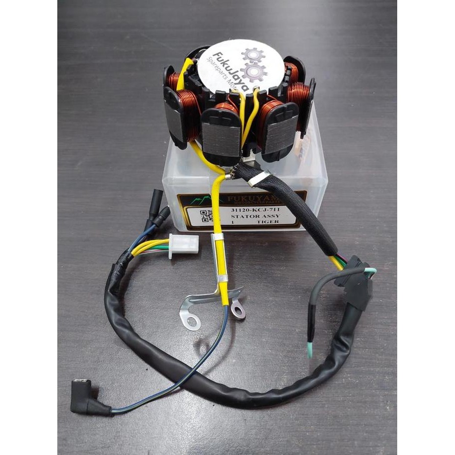 Fukuyama Stator Assy Comp 8 Spull Spul Spool Honda Tiger (31120-KCJ-711)