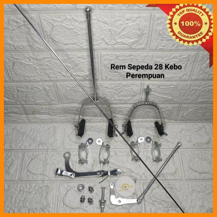 [LSS] REM BRAKE SET SEPEDA ONTHEL 28 KEBO ONTEL ONTA UNTA JADUL SEPASANG