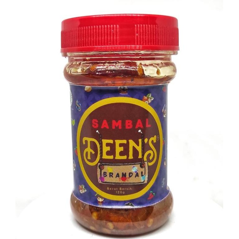 

=+=+=+] Sambal Brandal DEEN'S 120 Gram - Tanpa MSG