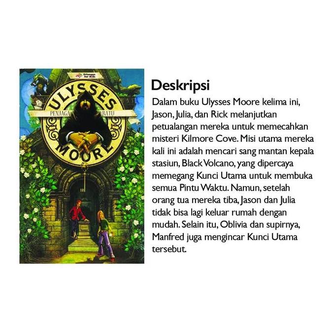 Tersedia Buku Ulysses Moore 5 Penjaga Batu Terjemahan Bahasa Indonesia