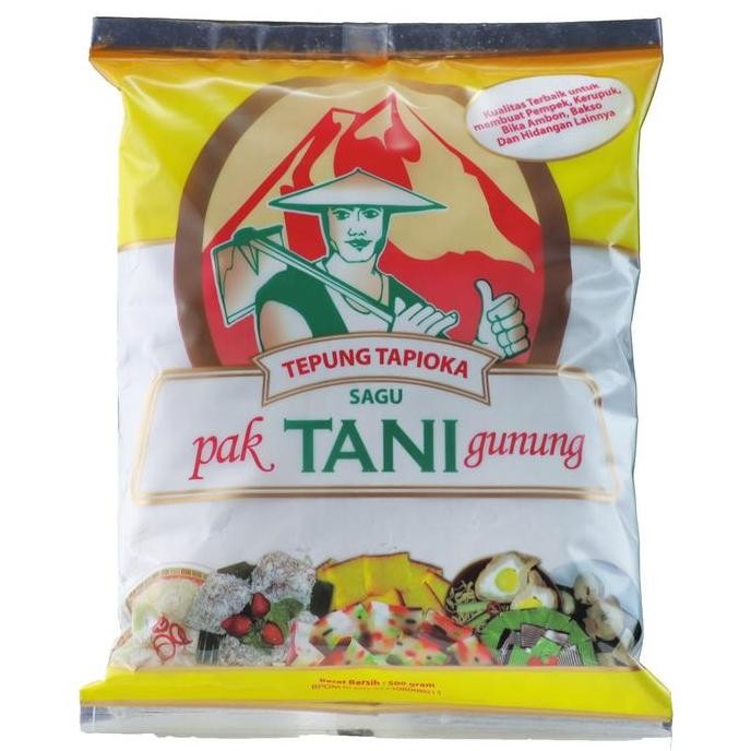 

Terlaris Tepung Tapioka Cap Pak Tani Gunung 500Gr Tepung Kanji Tani
