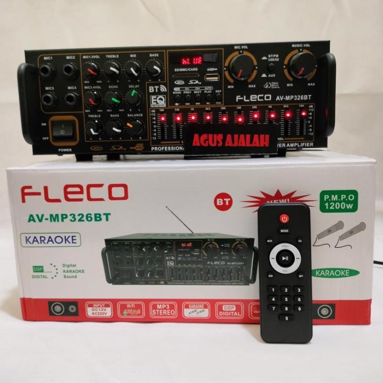 Power Amplifier Fleco BT-329/BT-326- Amplifier Bluetooth BT-326/BT-329/BT-299 #amplifer SUBWOOFER KA