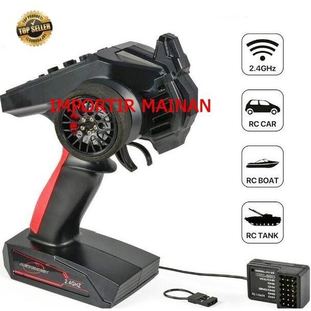Diskon Transmitter Rc Austar Hobby Ax-8S Ax8S 6Ch Rc Crawler Rc Boat Rc Car