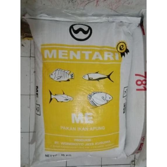 Terlaris Pakan Ikan Pelet Apung Nila,Bawal,Lele, Bandeng 30 Kg