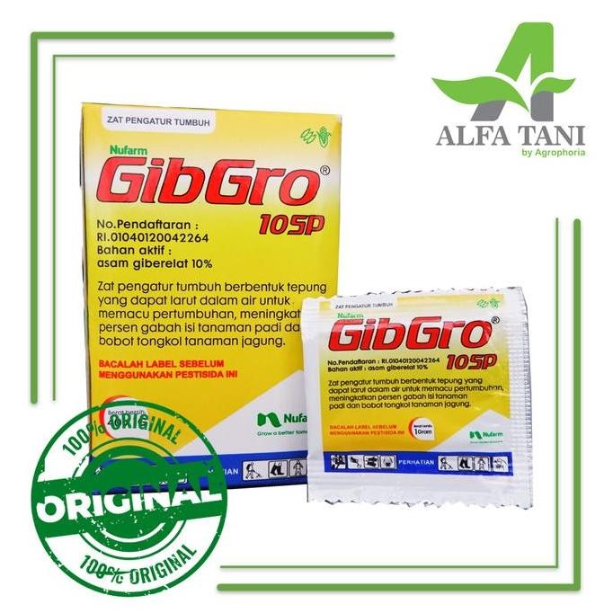 

Terlaris Gibgro 10Sp Zat Pengatur Tumbuh Padi Dan Jagung / Hormon / Nufarm