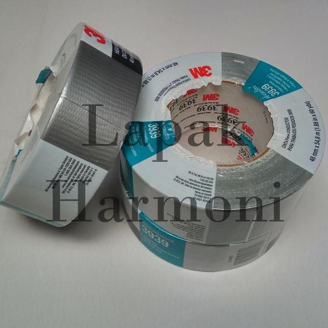 

TERMURAH - Lakban Silver / Duct Tape 3M 3939