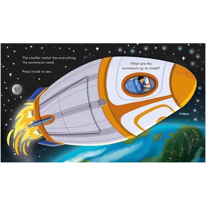 Tersedia Usborne Peep Inside How A Rocket Works Association Uk Space Agency