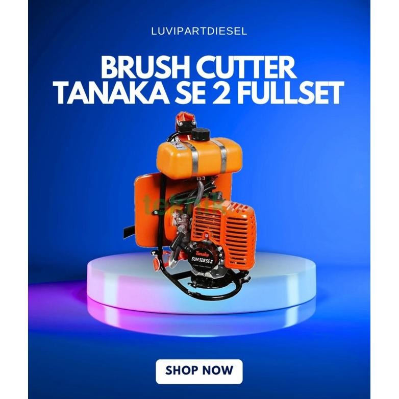 PROMO MESIN POTONG RUMPUT / BRUSH CUTTER TANAKA 328 (BIASA) ORIGINAL JAPAN