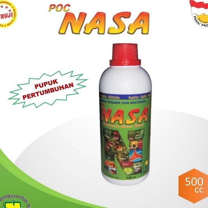 

Terlaris Pupuk Organik Cair Poc Nasa 500Cc Melebatkan Tanaman Dan Buah Bunga