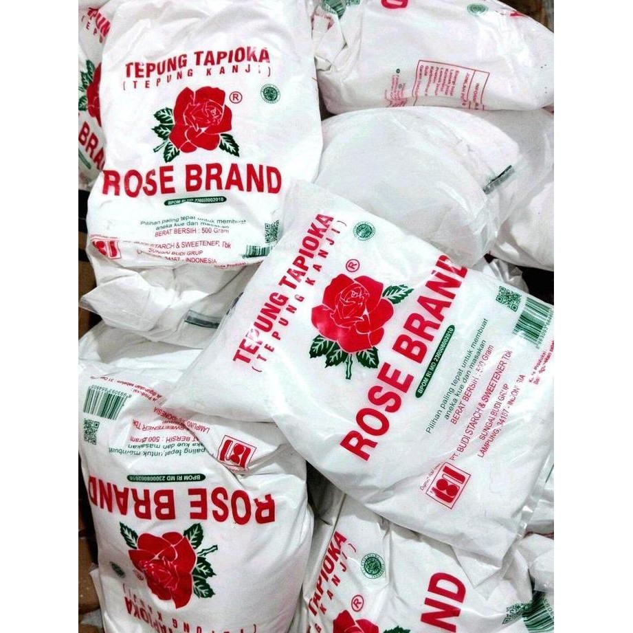 

Terlaris Tepung Tapioka 500G/ Tepung Kanji/ Rose Brand